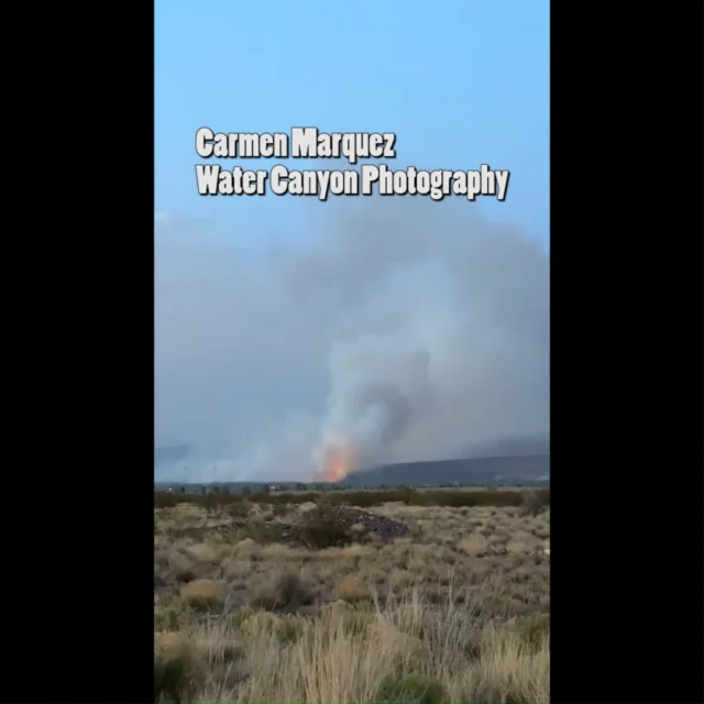 OTERO FIRE UPDATE! Fire crews are continuing to work on hot spots in the Otero Fire. The area is blocked off from the public to allow crews easier access. @positive.outcomes @apoxpress