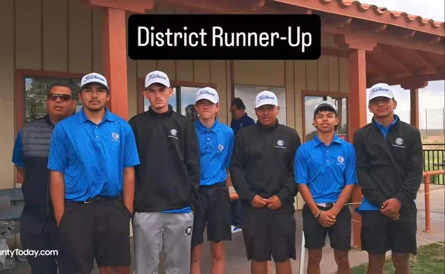 Congratulations to the Socorro Warriors golf team on their second-place finish at this year's district tournament.