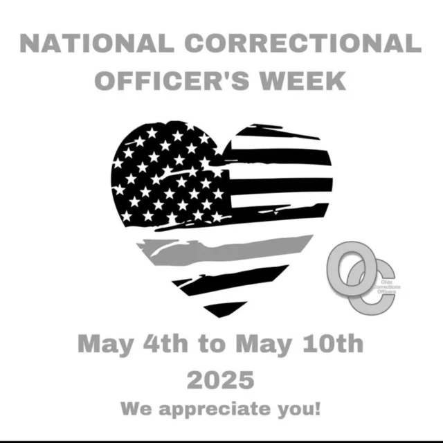 Sending out our thanks to the men and women in our correctional facility!