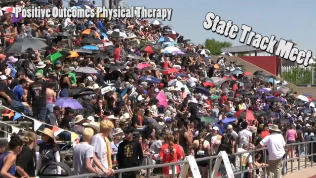 STATE TRACK MEET! A look at the action from Day One of the State Track and Field Meet. @positive.outcomes