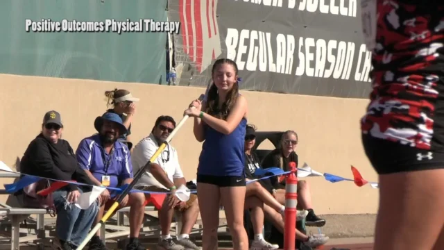 TRACK SNEAK PEEK! Brianne Lucero (3rd place) and Sienna Bunning (6th place) give us a sneak peek at state track and field meet. @positive.outcomes