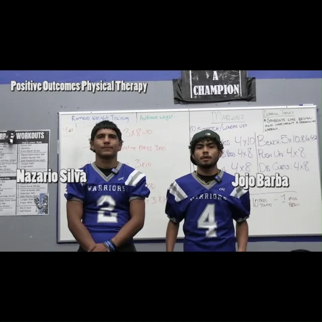 WARRIOR COMBINE! Nazario Silva and Jojo Barba fill us in on what to expect during the Socorro Warrior football team's combine coming up on Thursday evening at 6 pm. @positive.outcomes
