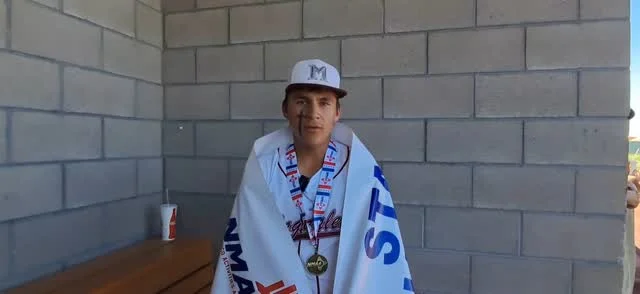 UNDEFEATED PITCHER! Magdalena's Shane Montoya went 8-0 this season, and he talks about the Steers championship win.