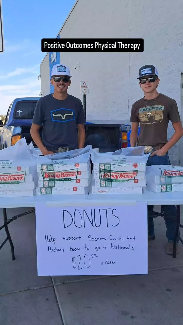 DONUTS! The Socorro 4-H archery team is selling Krispy Kreme donuts to help fund their trip to the national meet. Check them out at the Socorro Walmart today. @positive.outcomes