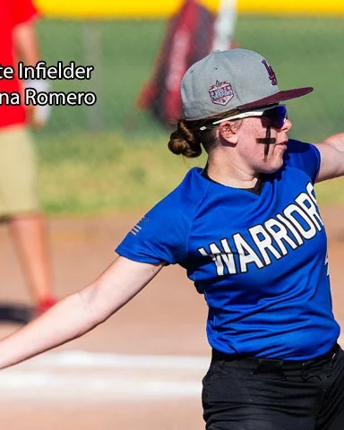 ALL-STATE! Lady Warrior Abrianna Romero has broken a 15-year drought for Socorro softball with her selection to the Class 3A All-State team. Romero's .833 fielding percentage was tops for the Lady Warriors this past season. CONGRATULATIONS Abrianna!