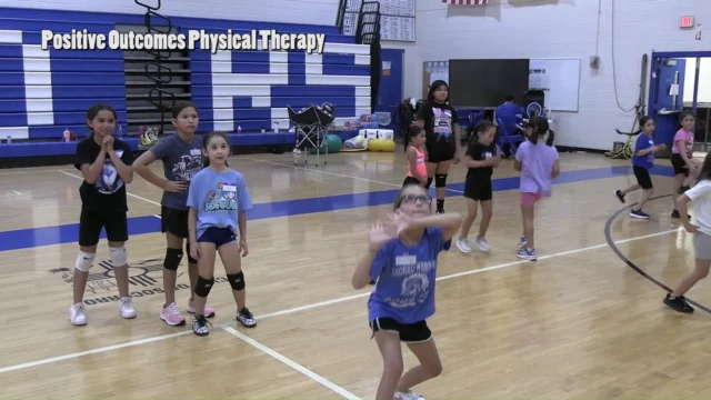 VOLLEYBALL CAMP! The Socorro High School gym was filled with volleyball campers on Monday as the Lady Warriors hosted Day 1 of their two-day camp. Campers got one-on-one from coaches and varsity players. @positive.outcomes